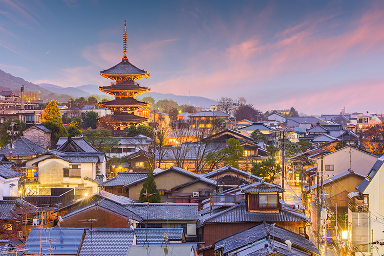 Kyoto en Japón
