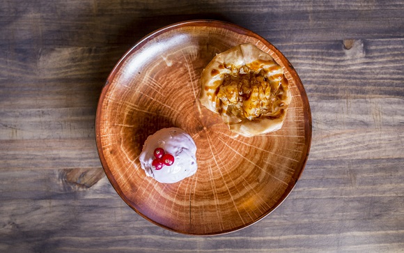Saquito de manzana con dulce de leche La Caprichosa