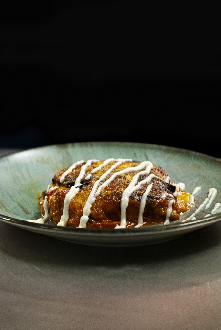 Parmigiana de berenjena (Totó e Peppino)