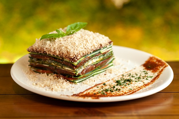 Lasagna crudivegana