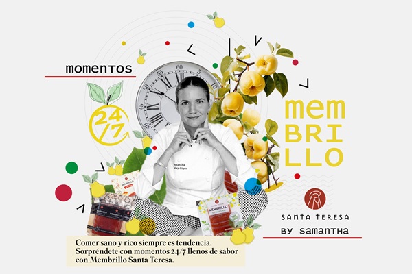 Samanta Vallejo-Nágera y Santa Teresa Gourmet