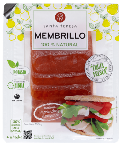 Membrillo Lonchas Santa Teresa Gourmet